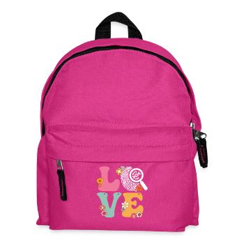 Amour Enquêteur médico-légal Scientifique médico-légal - Sac à dos Enfant - fuchsia - Devant