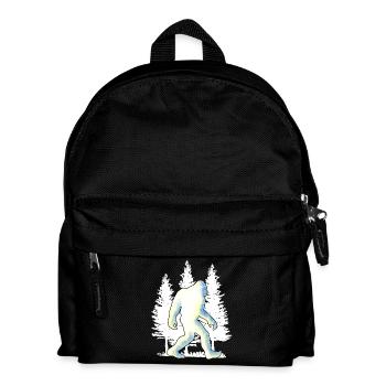 Großer Fuß, großer Fuß - Kinder Rucksack - Schwarz - Vorne