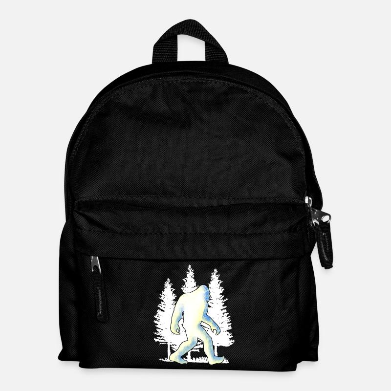 Big foot, Bigfoot - Kids' Backpack - black