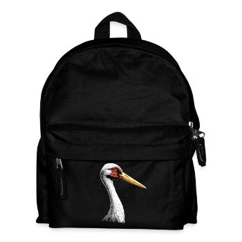 Storch Liebhaber Weißstorch Riesenstorch Störche - Kinder Rucksack - Schwarz - Vorne