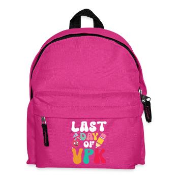 Dernier jour de vpk - Sac à dos Enfant - fuchsia - Devant