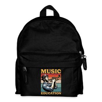 Music Teacher Music Education Educator Musician - Kids' Backpack - black - Front