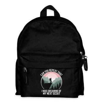 Scout Guide Scout Camping - Kids' Backpack - black - Front