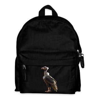 Vulture Bird of Prey Vulture Vulture Cute Vulture - Kids' Backpack - black - Front