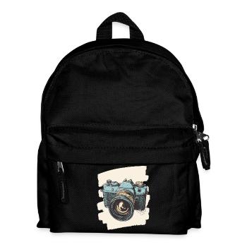 Appareil photo Appareil photo Photographe Femme Photographe - Sac à dos Enfant - noir - Devant