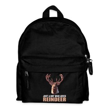 Reindeer Reindeer - Kids' Backpack - black - Front