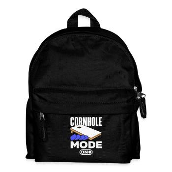 Cornhole Player Mode On Switch - Kids' Backpack - black - Front