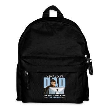 Online Coder Dad The Idol The Myth The Developer - Kids' Backpack - black - Front
