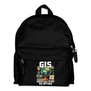Systèmes d’information géographique - Sac à dos Enfant - noir - Devant
