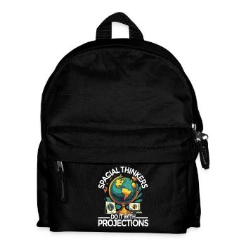 Geographic Information Systems Special Thinkers - Kids' Backpack - black - Front
