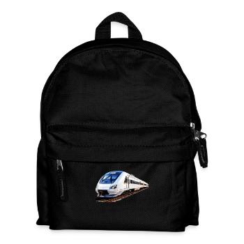 ZUG TRAIN - Kinder Rucksack - Schwarz - Vorne