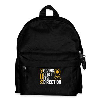 Systèmes d’information géographique - Sac à dos Enfant - noir - Devant
