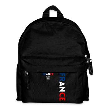 Rugbyspieler Fan Rugby Fan Rugby Frankreich - Kinder Rucksack - Schwarz - Vorne