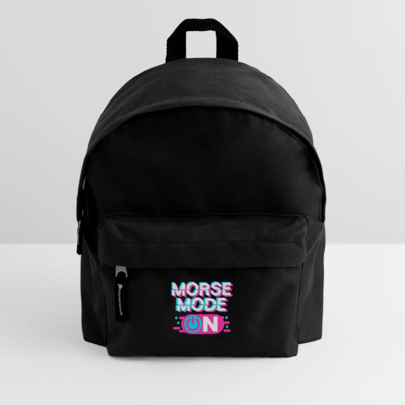 Morsecode, Morse, code Morse activé Sac à dos Enfant