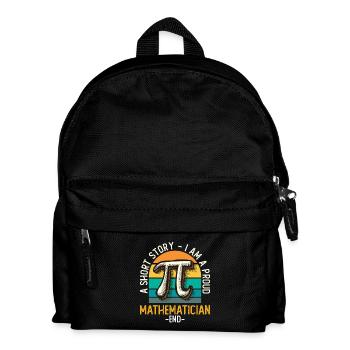Mathematician A Short Story I Am A Statistician - Kids' Backpack - black - Front