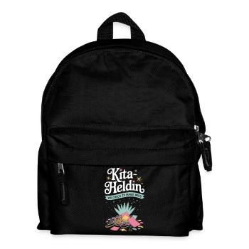 Héroïne de la garderie : où le chaos devient magique : enseignante de maternelle - Sac à dos Enfant - noir - Devant