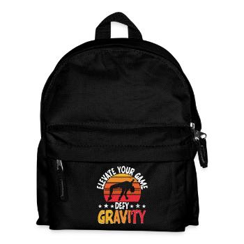 Saut en hauteur Élevez votre jeu défiez la gravité - Sac à dos Enfant - noir - Devant