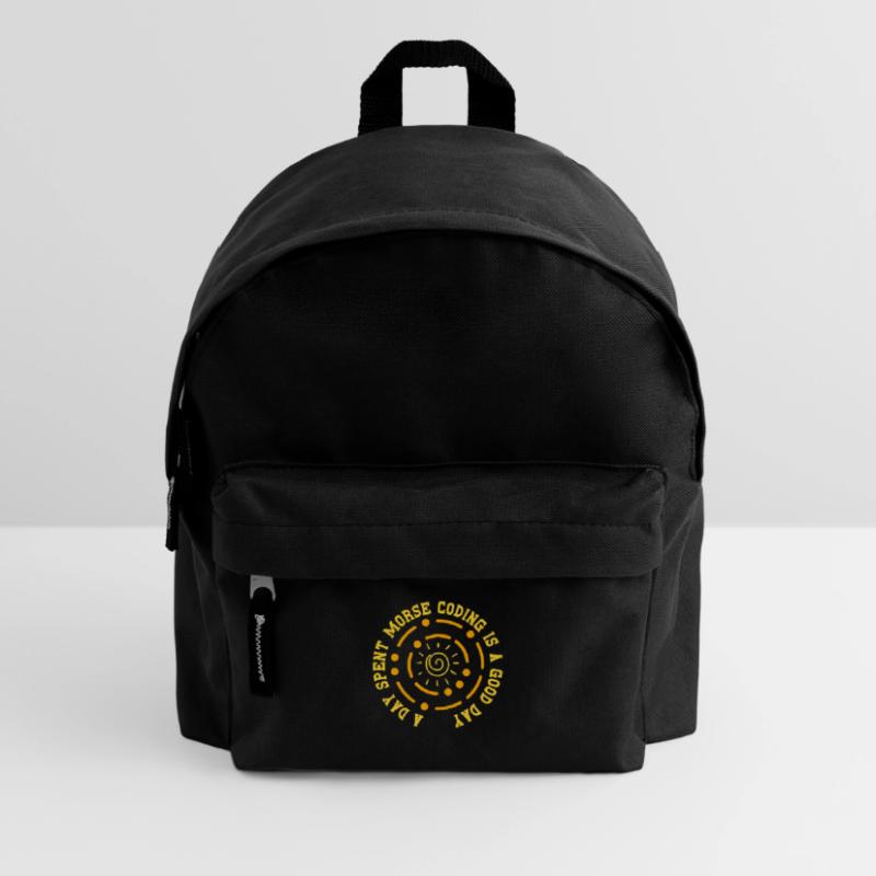 Morsecode Morse Code A Day Spend Morse Coding Kinder Rucksack