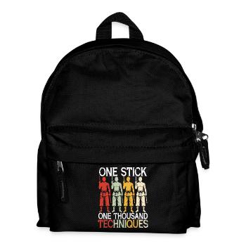 Escrima Arnis Arts Martiaux Mille Techniques - Sac à dos Enfant - noir - Devant