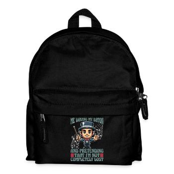 Directeur musical Moi agitant mon bâton Éducation musicale - Sac à dos Enfant - noir - Devant