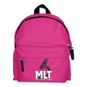 Technicien de laboratoire médical drôle MLT médical - Sac à dos Enfant - fuchsia - Devant