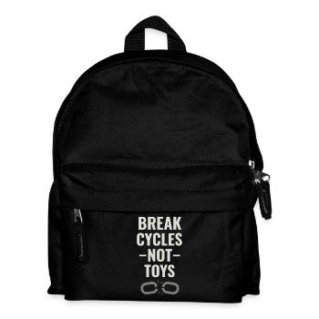 Emotionally Available Father Sanfter - Kids' Backpack - black - Front