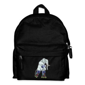 Elefant Inline skating Inline skates - Kids' Backpack - black - Front