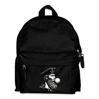 Bulle de la mer du Nord Capitaine Marin - Sac à dos Enfant - noir - Devant