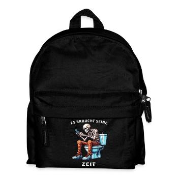 SMARTPHONE DE TOILETTE SQUELETTE - Sac à dos Enfant - noir - Devant