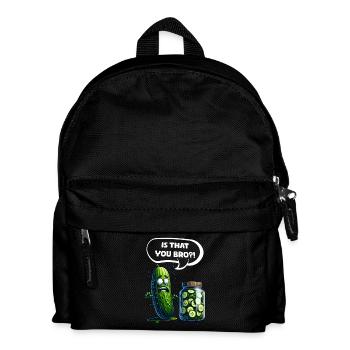 Is that you Bro?! Cucumber Pickle Cucumber Lovers - Kids' Backpack - black - Front