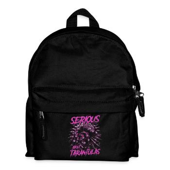 Sérieux au sujet des tarentules Propriétaire d’araignée de compagnie - Sac à dos Enfant - noir - Devant