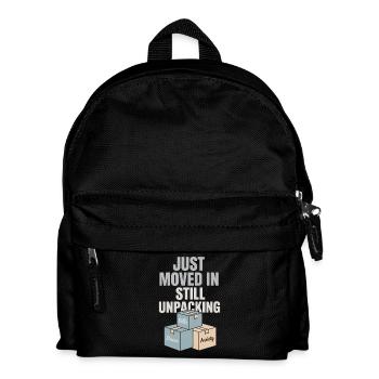 Erster Hauskäufer Geschenk Neuhause-besitzer Humor - Kinder Rucksack - Schwarz - Vorne