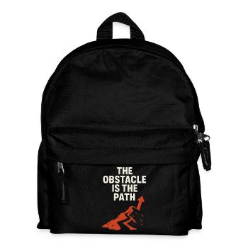 Der Weg Ist Das Hindernis: Stock Trader Trading - Kinder Rucksack - Schwarz - Vorne