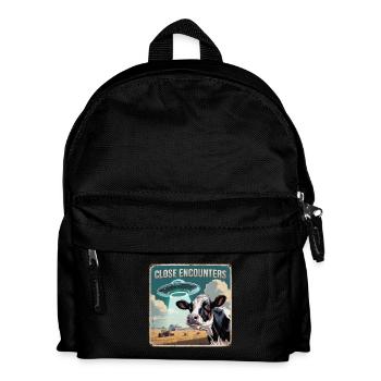 Rencontres rapprochées avec un OVNI et une vache - Sac à dos Enfant - noir - Devant
