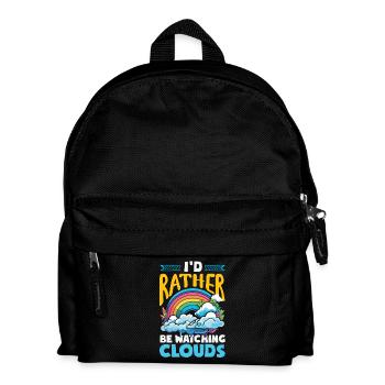 Funny Meteorology Wetterbegeisterte - Kinder Rucksack - Schwarz - Vorne