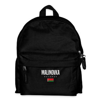 Malinovka Belarus Weißrussland - Kinder Rucksack - Schwarz - Vorne
