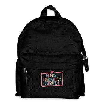Medical Laboratory Scientist Funny Lab Medical - Kids' Backpack - black - Front