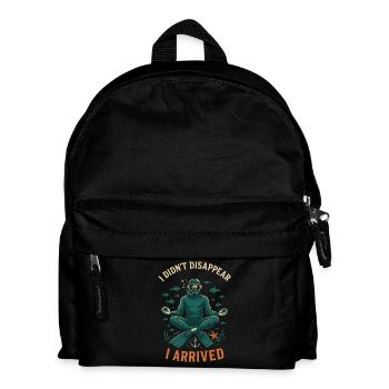Je n’ai pas disparu Je suis arrivé plongeur - Sac à dos Enfant - noir - Devant
