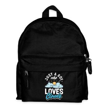 Funny Meteorology Wetterbegeisterte - Kinder Rucksack - Schwarz - Vorne