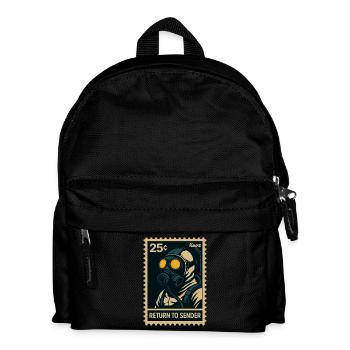 Return to Sender Gasmaske - Kinder Rucksack - Schwarz - Vorne