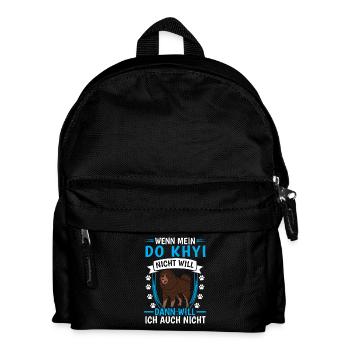 Do Khyi doesn't want a Tibetan mastiff either - Kids' Backpack - black - Front
