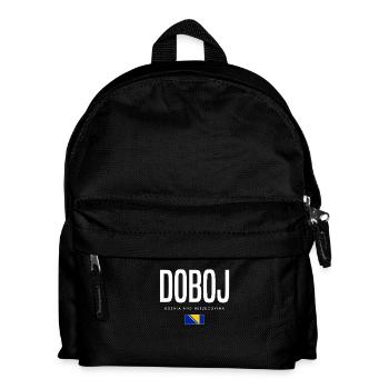 Doboj, Bosnia and Herzegovina - Kids' Backpack - black - Front