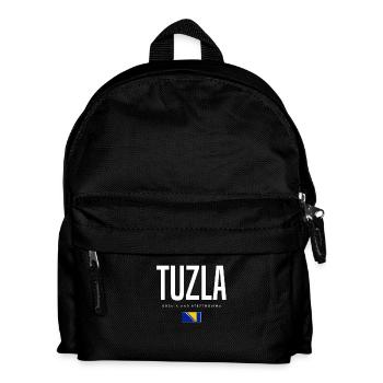 Tuzla, Bosnia and Herzegovina - Kids' Backpack - black - Front