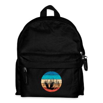 Ravens - Kids' Backpack - black - Front