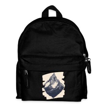 Montagne Escalade Grimpeurs Randonnée - Sac à dos Enfant - noir - Devant