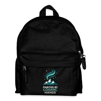 Aurora Borealis Northern Lights Arctic Nightscape - Kinder Rucksack - Schwarz - Vorne