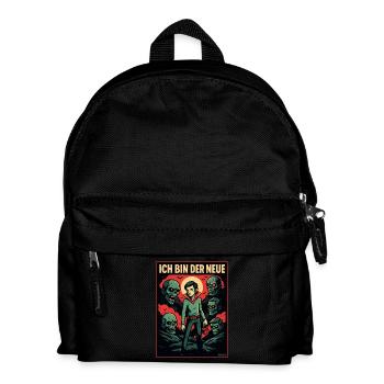 Ich bin der Neue – Zwischen den Untoten - Kinder Rucksack - Schwarz - Vorne
