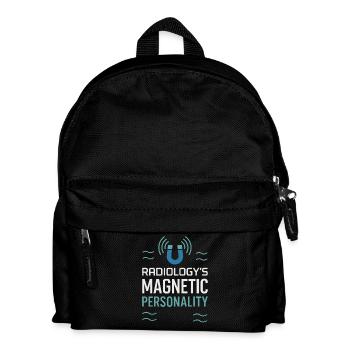Mrt Technologin Radiologie Magnetresonanz - Kinder Rucksack - Schwarz - Vorne