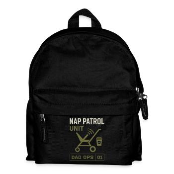 Nursery Dad Fatherhood Pride - Kids' Backpack - black - Front