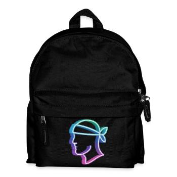 Testa Mora Neon - Sac à dos Enfant - noir - Devant